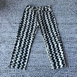 CIDER wavy leg funky straight leg trouser XL